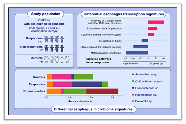 Children with eosinophilic esophagitis